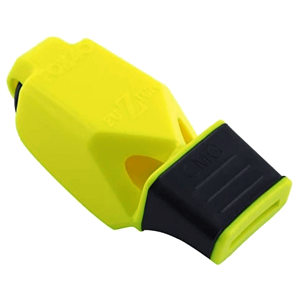 Fox 40 Schiedsrichter Pfeife FUZIUN CMG, One Size, neongelb