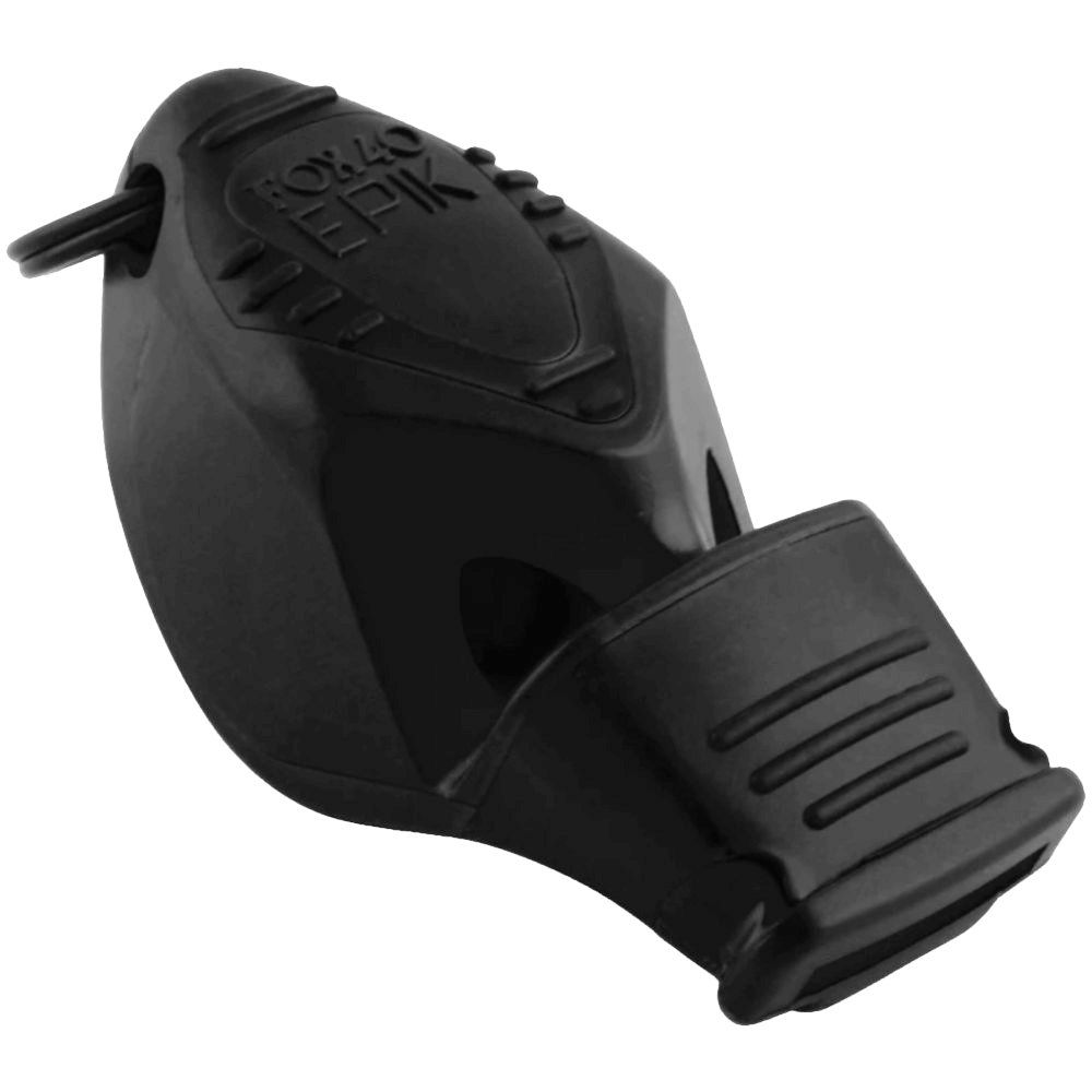 Fox 40 Schiedsrichter Pfeife Epik CMG, One Size, schwarz