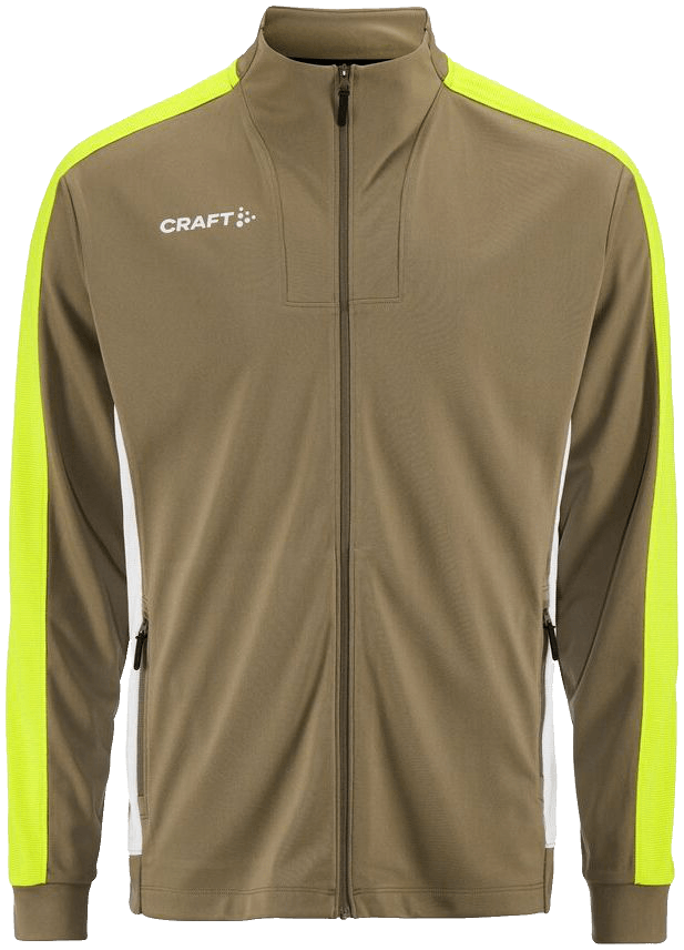 Craft Evolve 2.0 Contrast Trainingsjacke, 3XL, khaki