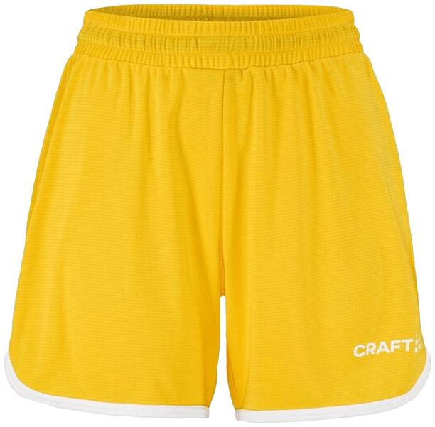 Craft Basket 2.0 Trainingsshorts, 2XL, gelb/weiß