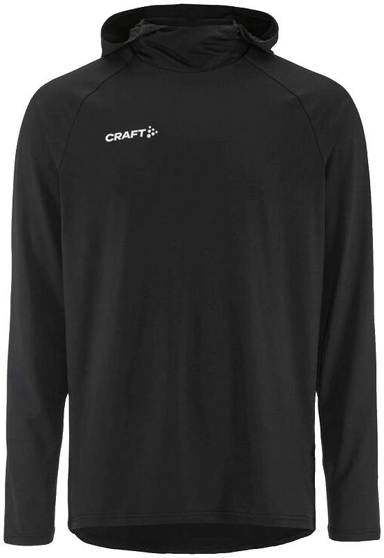 Craft Ability Polyester Hoodie, 4XL, schwarz/weiß