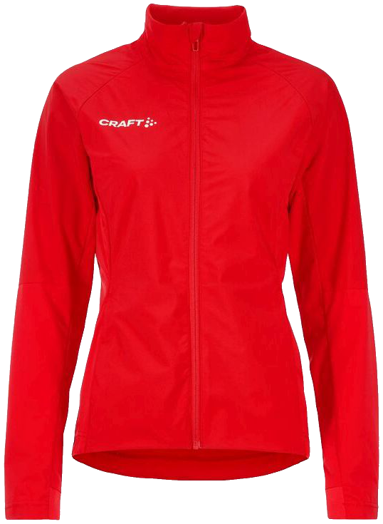 Craft Allwetterjacke Nordic Ski Club 2.0, 2XL, rot/weiß