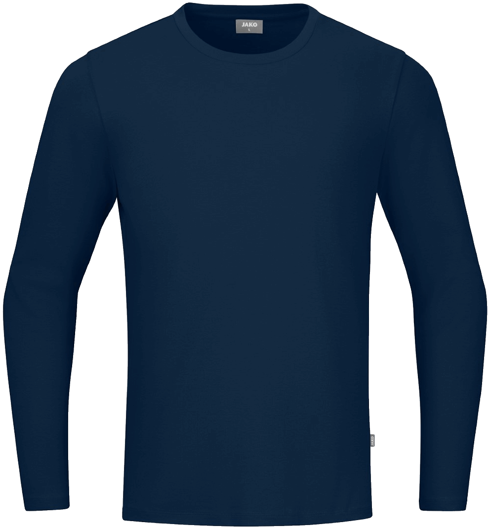 Jako Fußball Longsleeve Organic Unisex, 5XL, marine