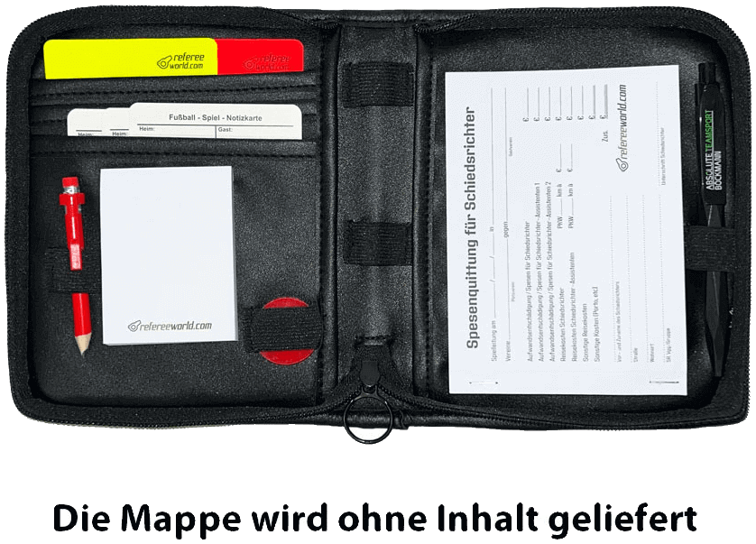 Refereeworld Schiedsrichter Mappe Basic ohne Inhalt