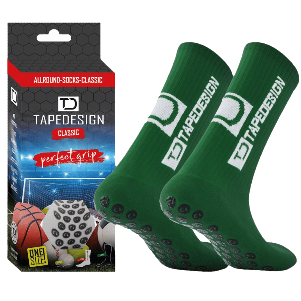 TAPEDESIGN Allround Socken Classic grün Gr 37–48