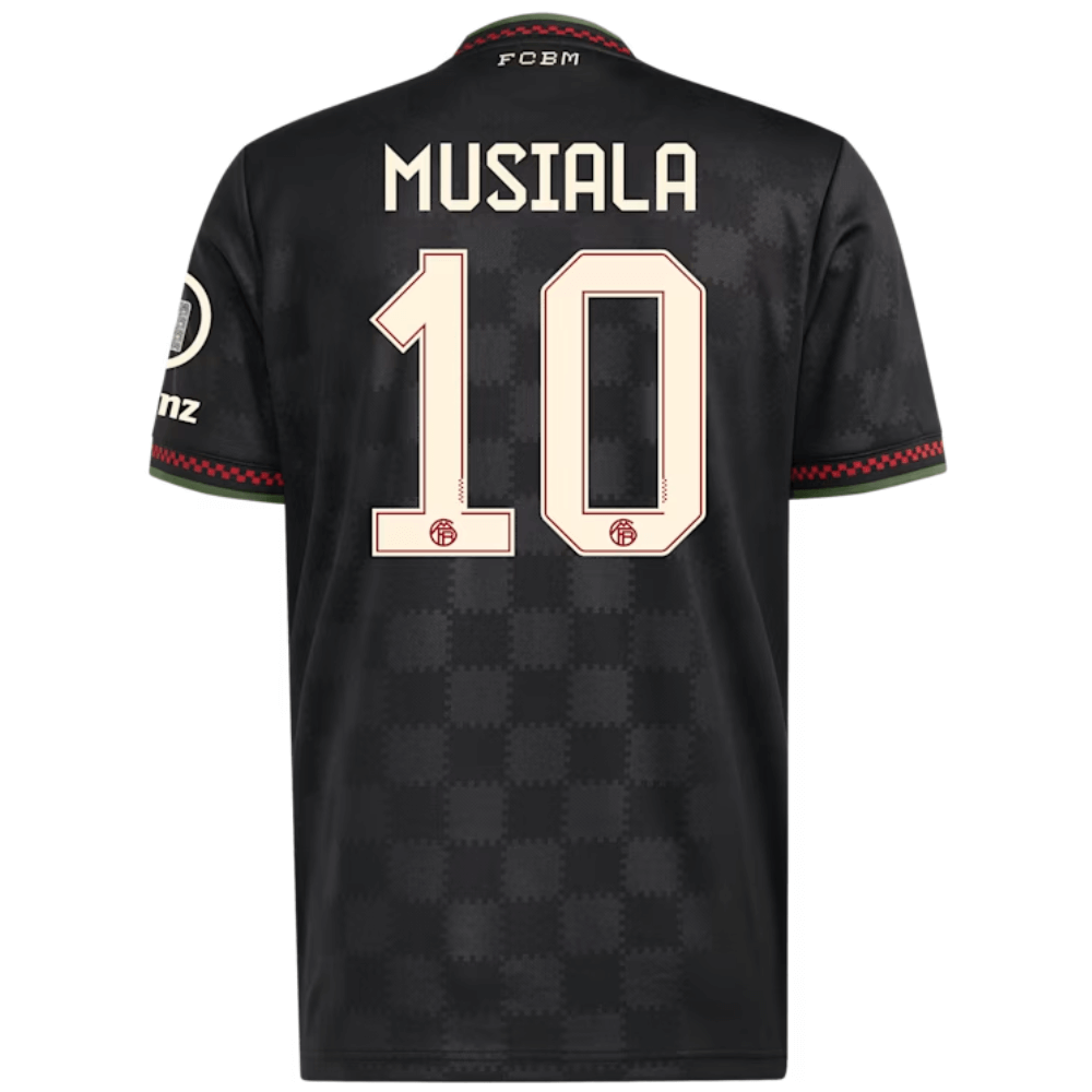 Spielername FC Bayern München Ausweichtrikot 25/26 Herren, Musiala, Musiala