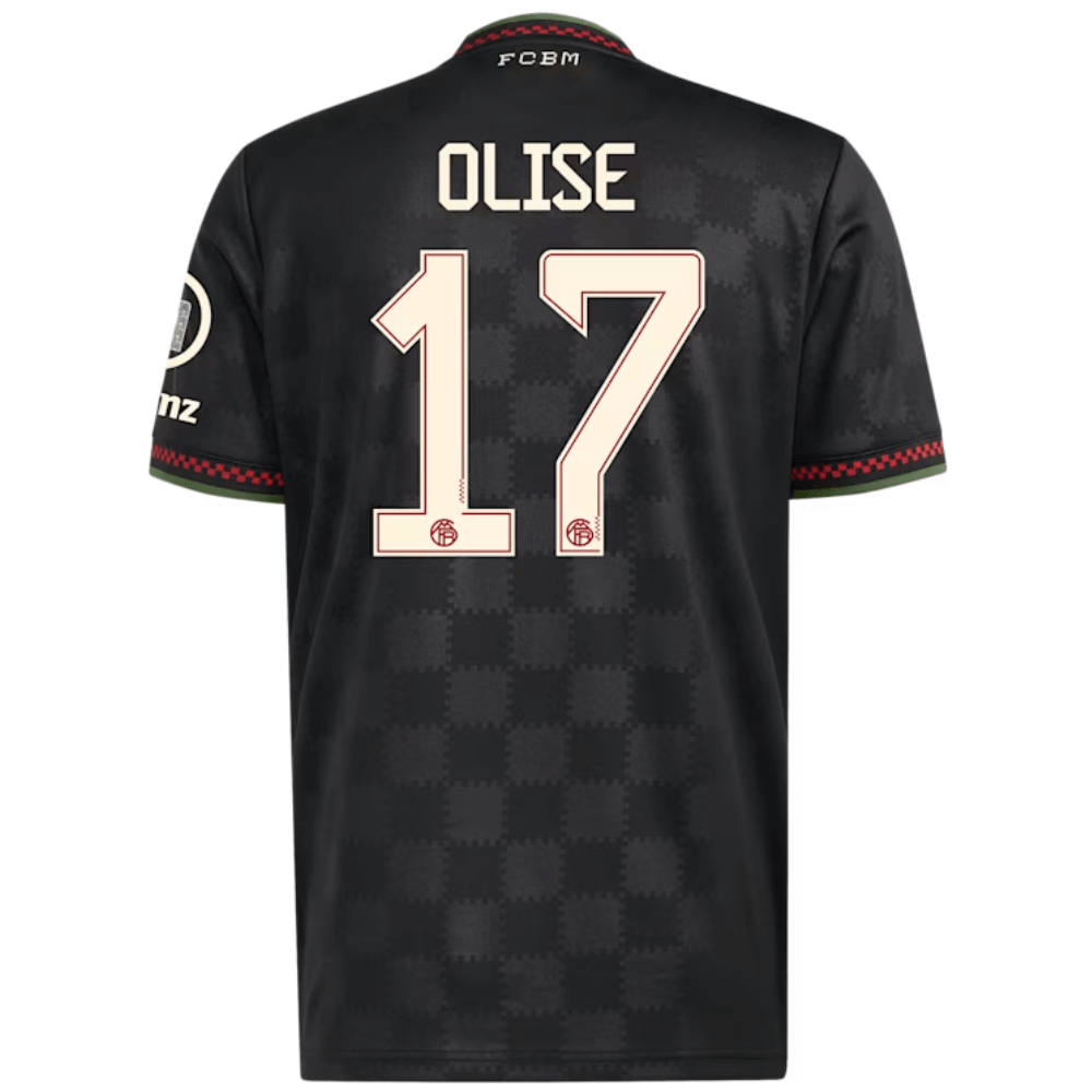 Spielername FC Bayern München Ausweichtrikot 25/26 Herren, Olise, Olise