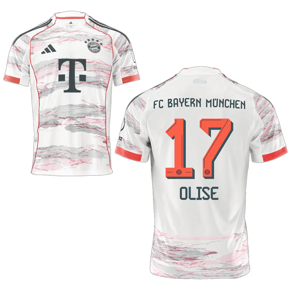 Spielername Fc Bayern München Auswärtstrikot 25/26, Olise, Olise