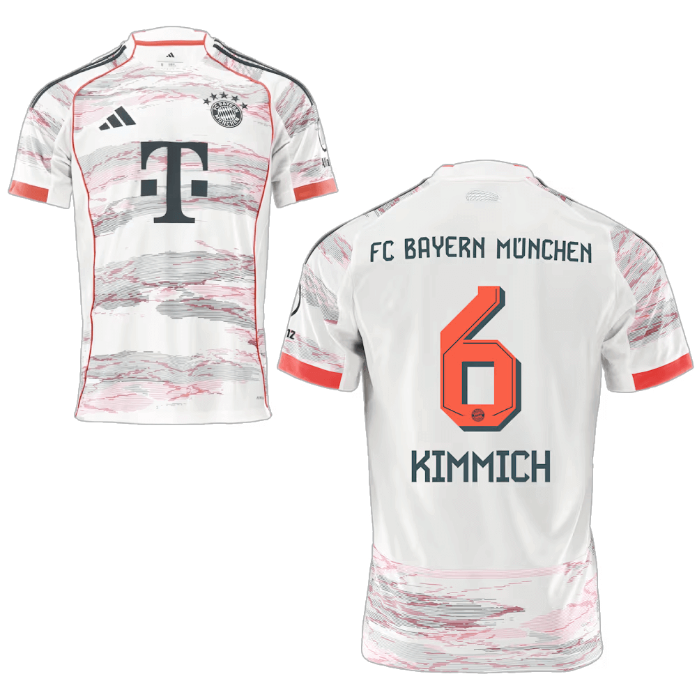 Spielername Fc Bayern München Auswärtstrikot 25/26, KimmichK, Kimmich