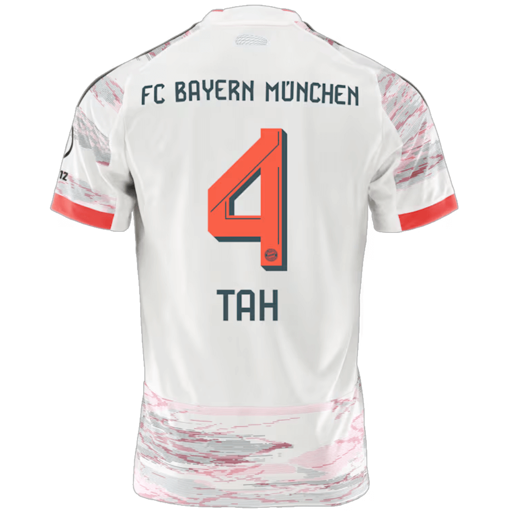 Spielername Fc Bayern München Auswärtstrikot 25/26, TahK, Tah
