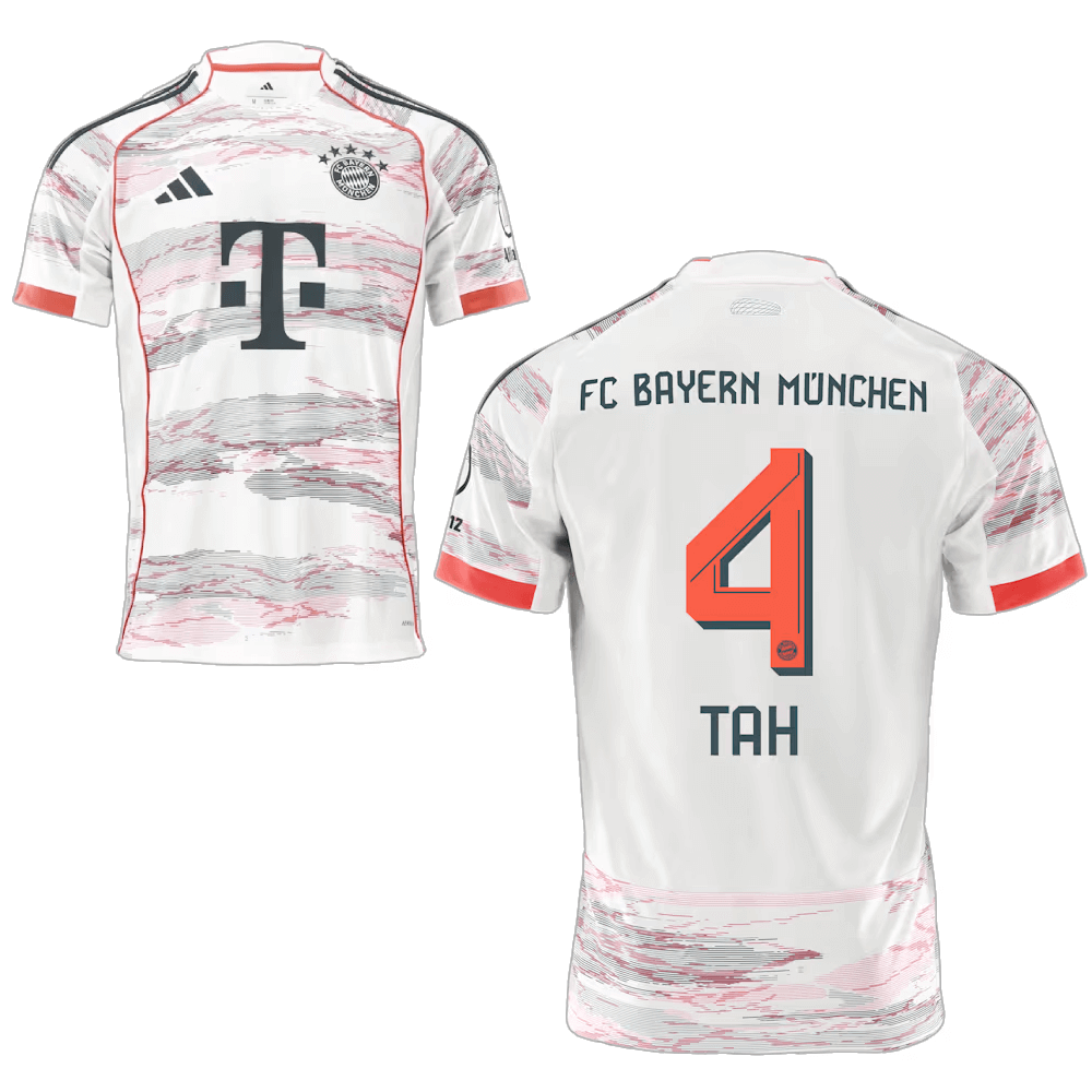 Spielername Fc Bayern München Auswärtstrikot 25/26, TahK, Tah