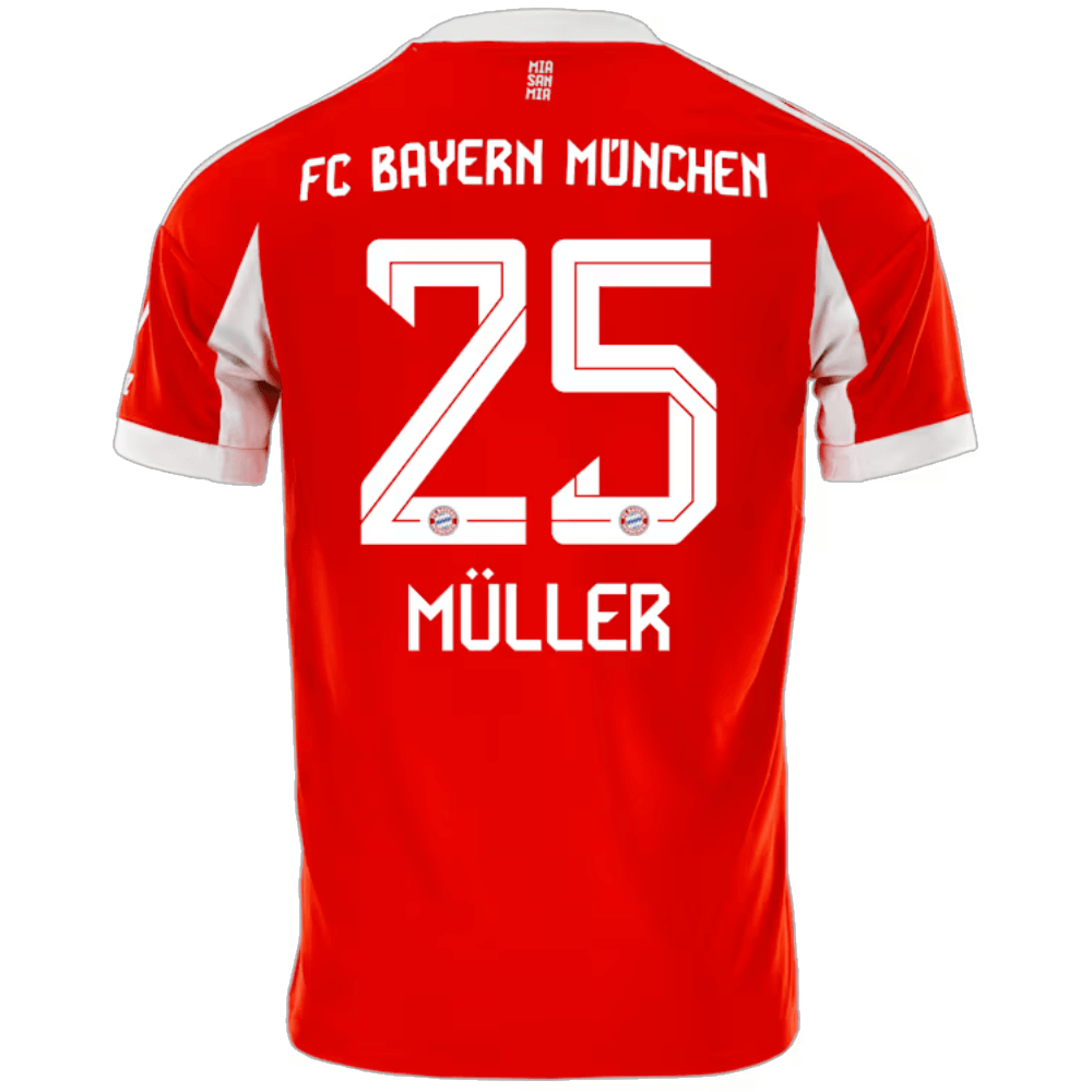 Spielername Fc Bayern München Heimtrikot 25/26, Müller, Müller