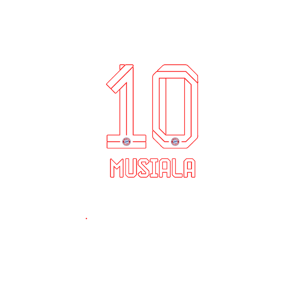 Spielername Fc Bayern München Heimtrikot 25/26, Musiala, Musiala