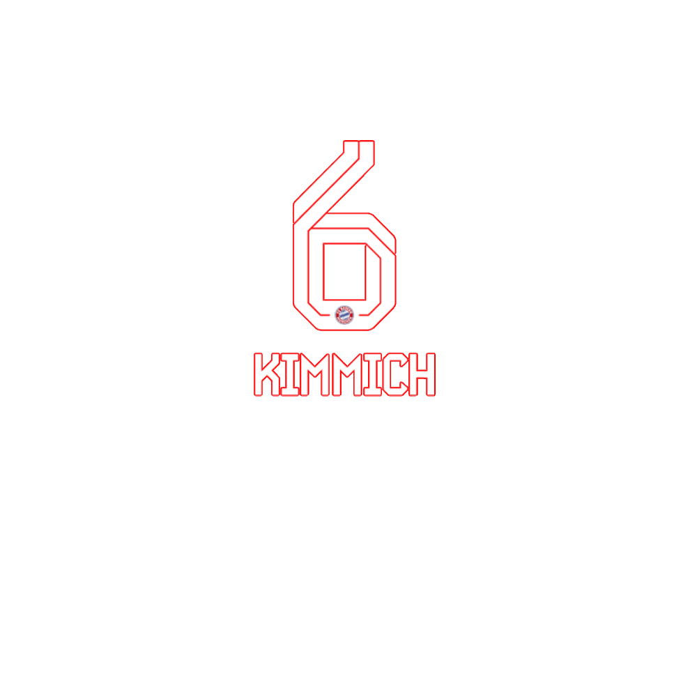 Spielername Fc Bayern München Heimtrikot 25/26, Kimmich, Kimmich