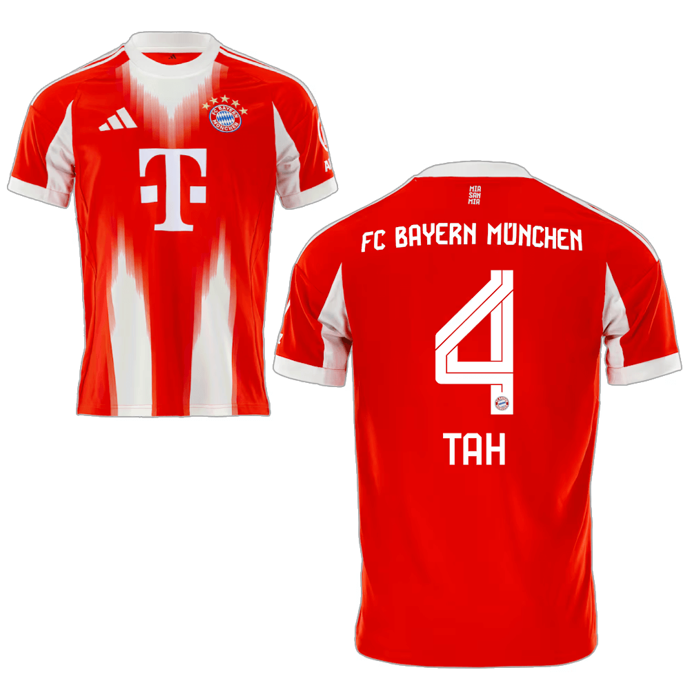 Spielername Fc Bayern München Heimtrikot 25/26, Tah, Tah