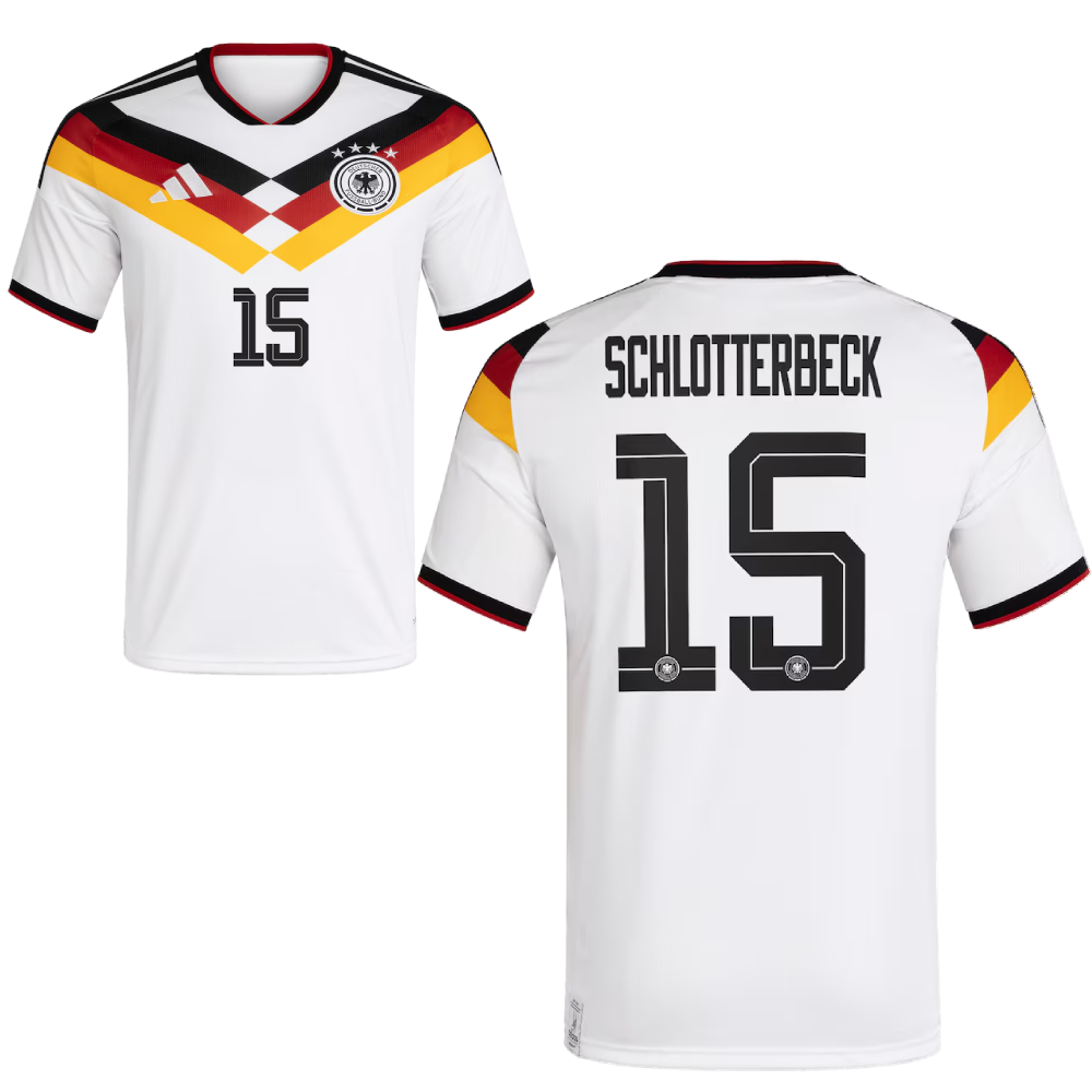 Spielername DFB WM 2026 Heimtrikot Kinder, SchlotterbeckK, Schlotterbeck
