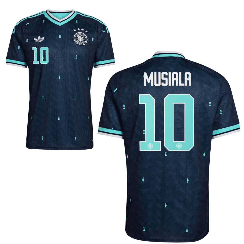 Spielername DFB WM 2026 Auswärtstrikot Herren Kinder, Musiala-Kinder, 10Musiala